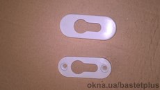 Накладка для замкової серцевини пластикова